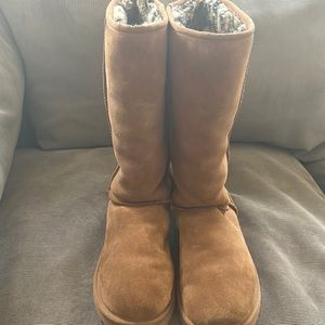Ugg Classic Tall Boots Limited Edition Cheetah Print fur lining